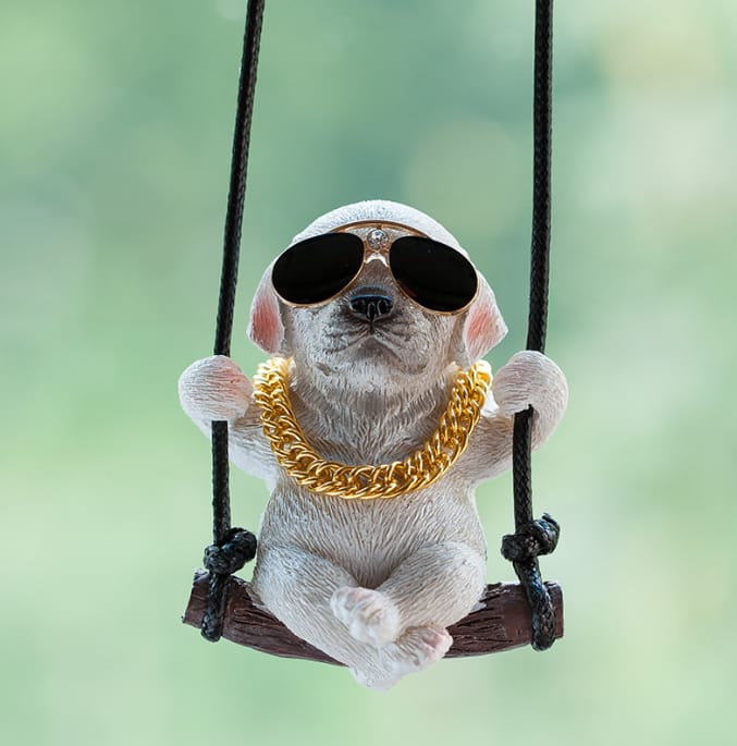 Cute Dog Car Hanging Accessories