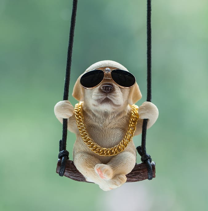 Cute Dog Car Hanging Accessories
